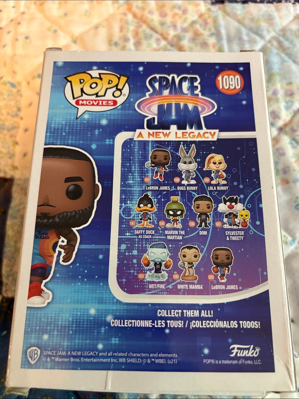 Funko Pop! LeBron James Vinyl Figure - Brown, Black, White - Picture 2 of 5